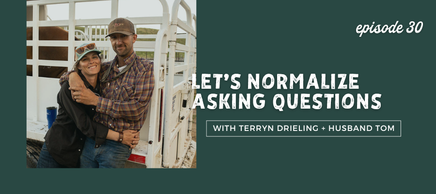 header graphic for Let’s Normalize Asking Questions [episode 30]