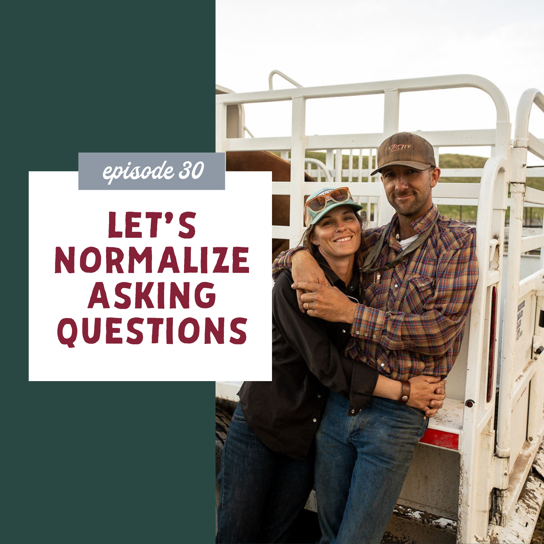 thumbnail graphic for Let’s Normalize Asking Questions [episode 30]