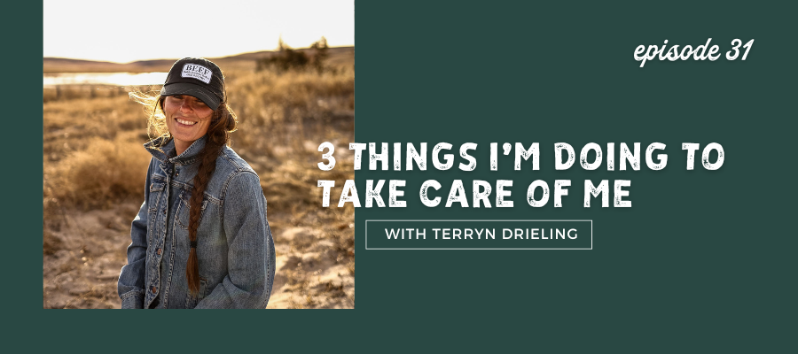 header graphic for 3 Things I'm Doing to Take Care of Me [episode 31]