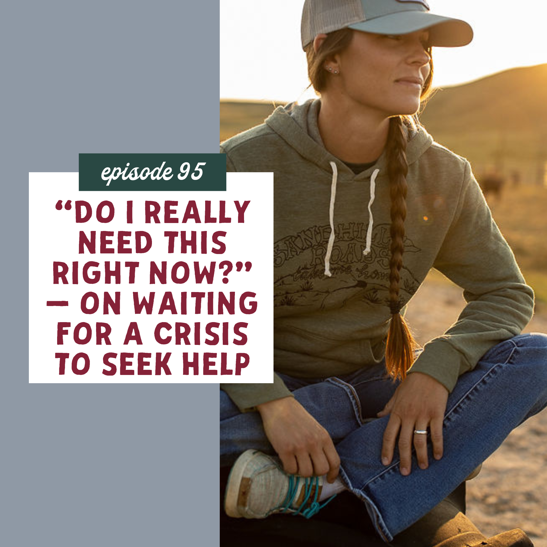 waiting for a crisis to seek help