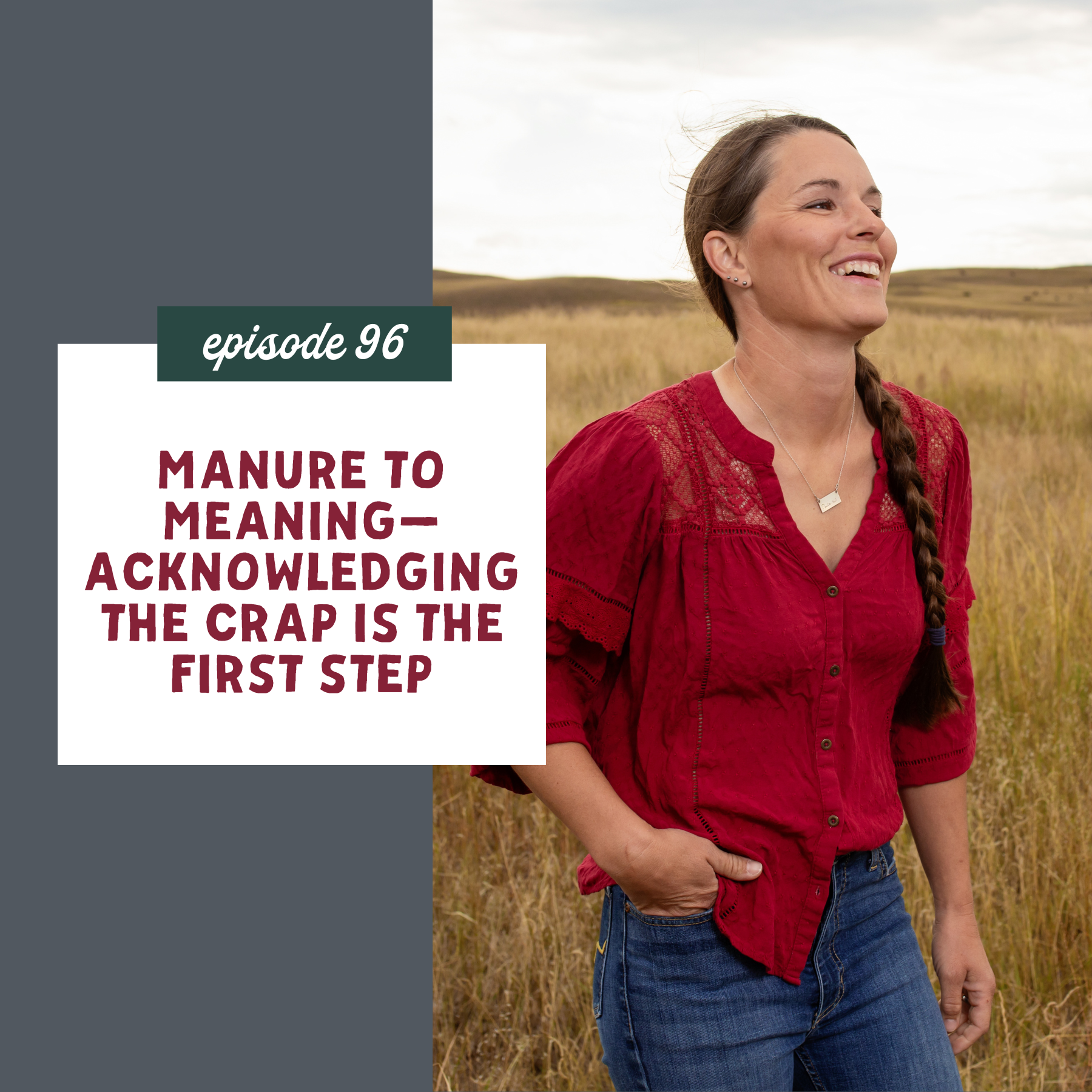 acknowledging the crap