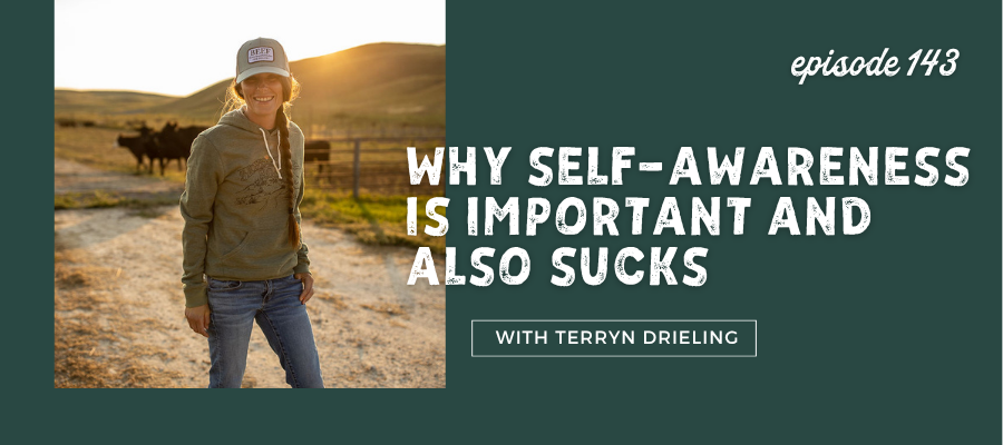 Header graphic for Why Self-Awareness Is Important and Also Sucks [episode 143]