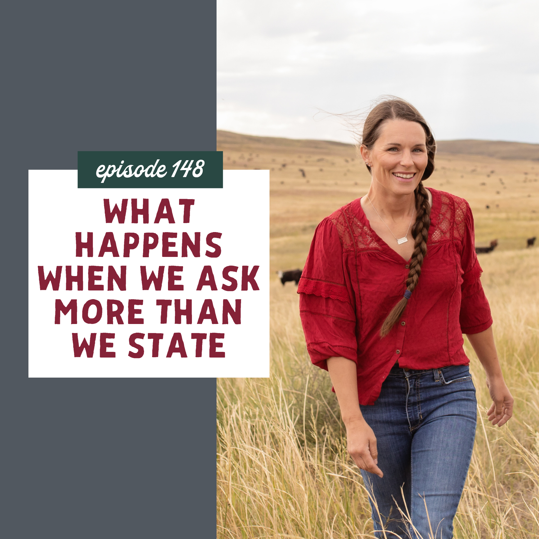 thumbnail graphic for What Happens When We Ask More Than We State [episode 148]